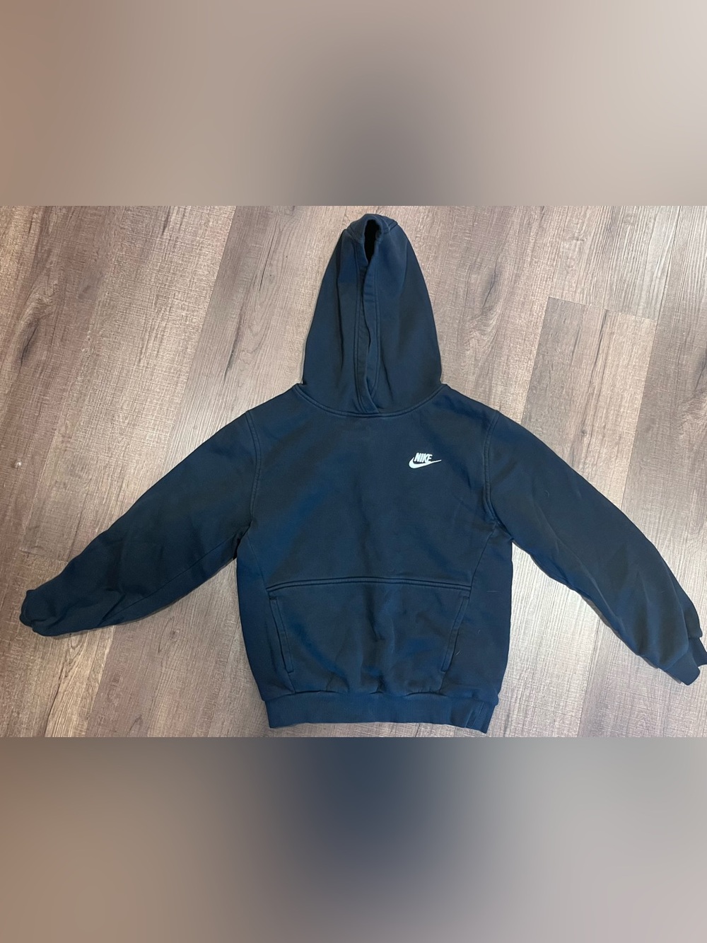 Nike Boys Hoodie, Faded Black Size Large